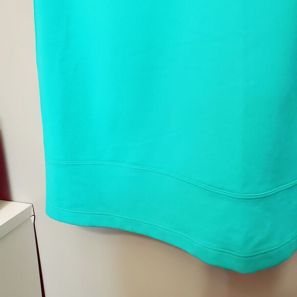 Toad&Co Dress Womens Small Tech Tomboy Racerback Shelf Bra Pocket Green Teal - Picture 7 of 10